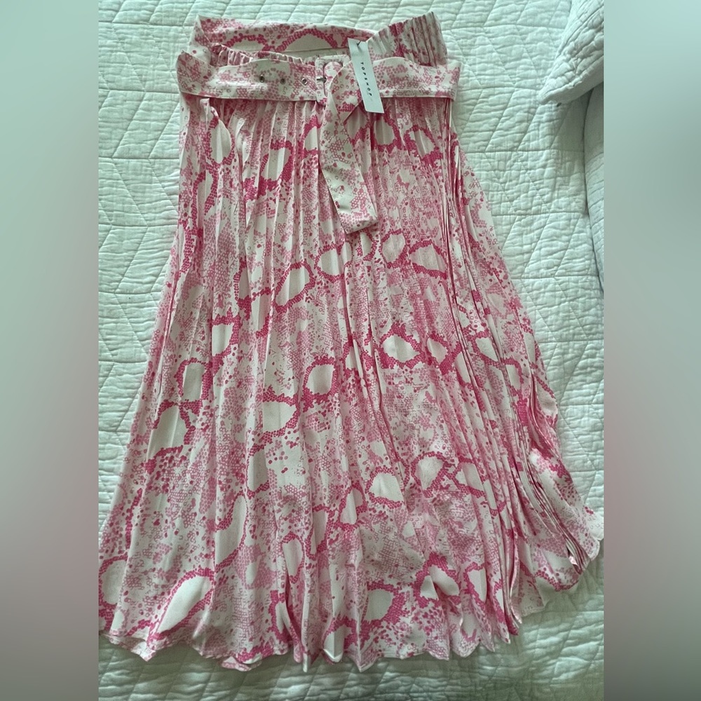 NWT Topshop Midi skirt
